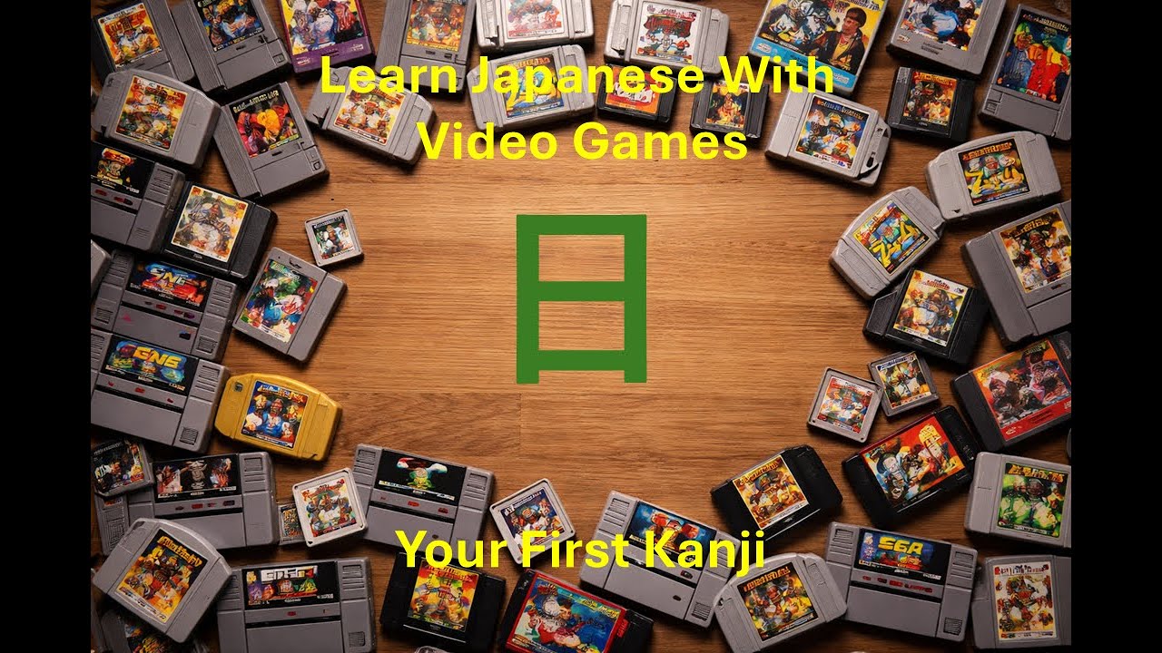 The First Kanji - How to Remember and Use the Kanji 日 with Video Games