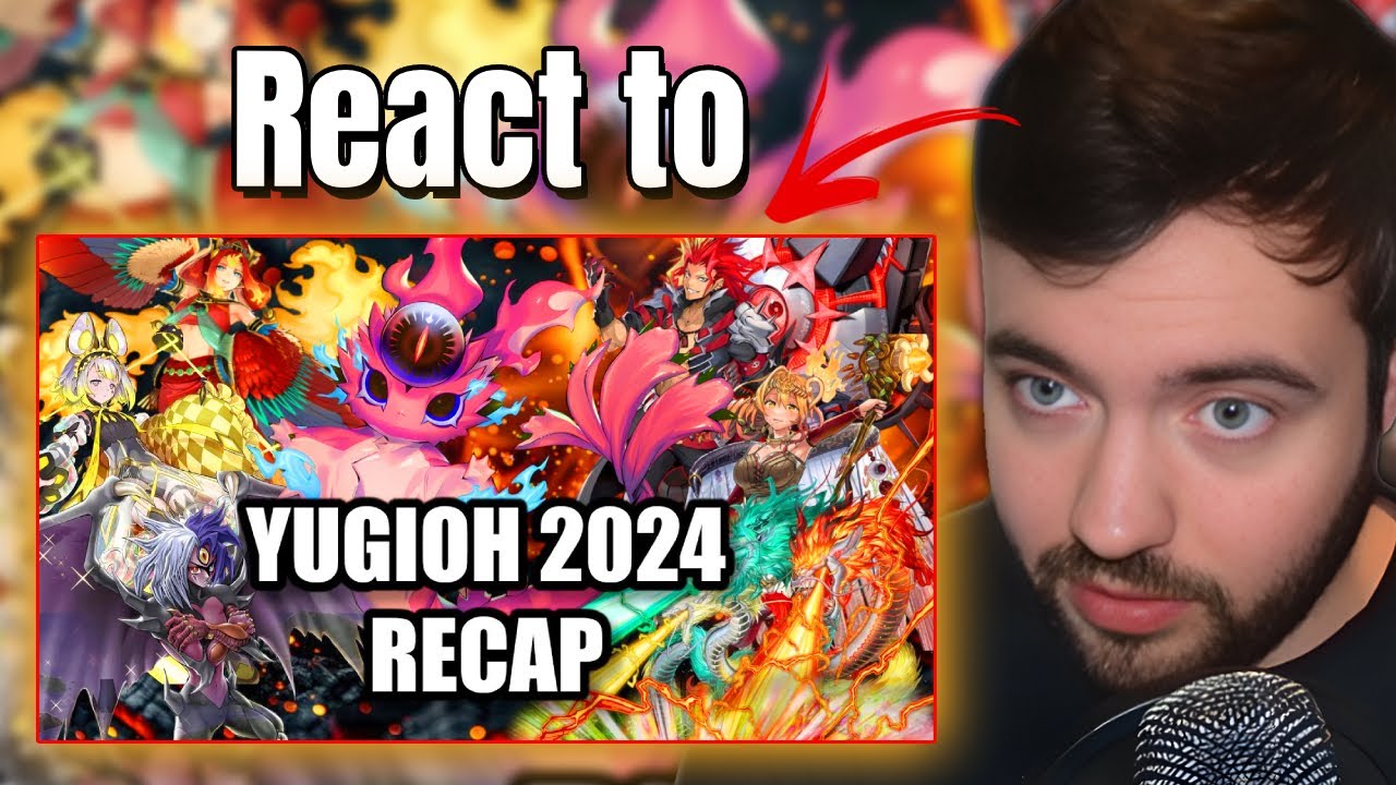 Joshua Schmidt reacts to The 2024 Yugioh TCG Recap