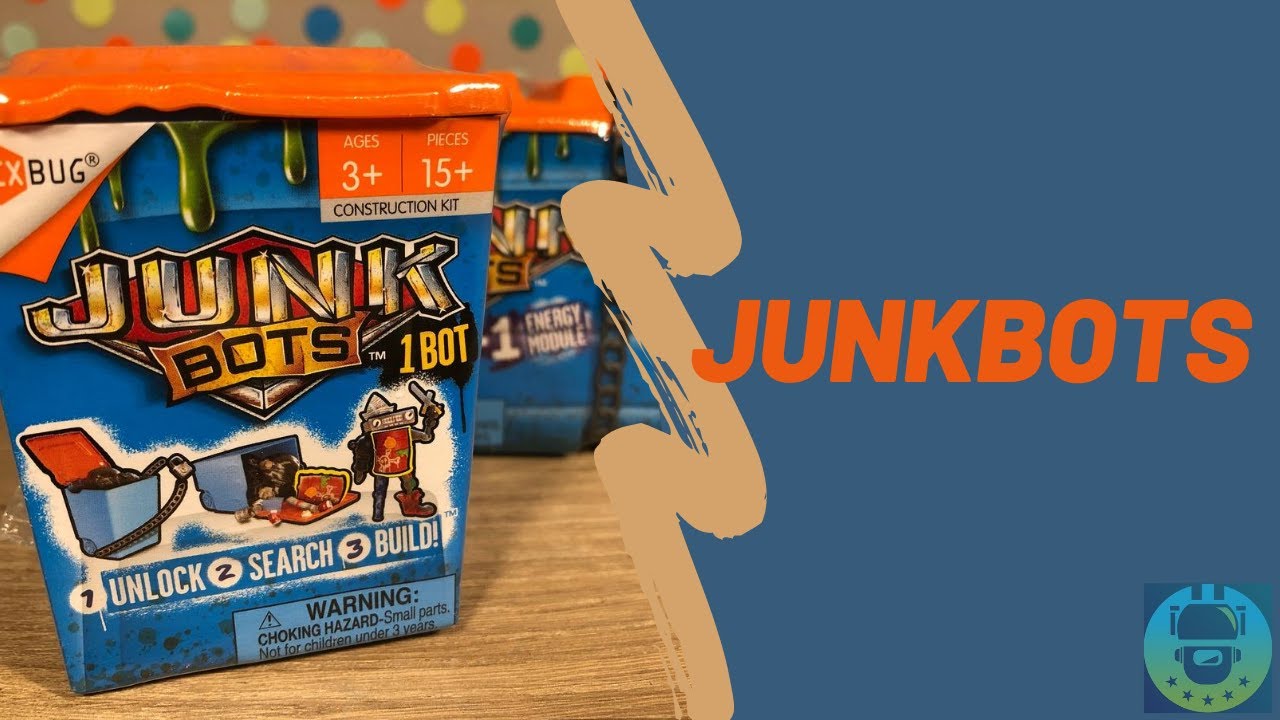 Hexbug JunkBots Unboxing Toy Review | TadsToyReview