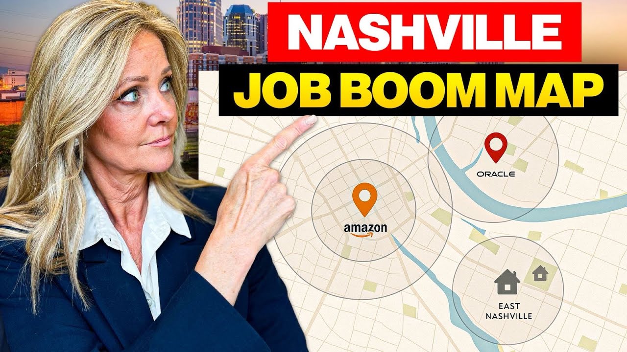 Nashville Job Boom Map: Where Amazon & Oracle Hires Will Live and Why