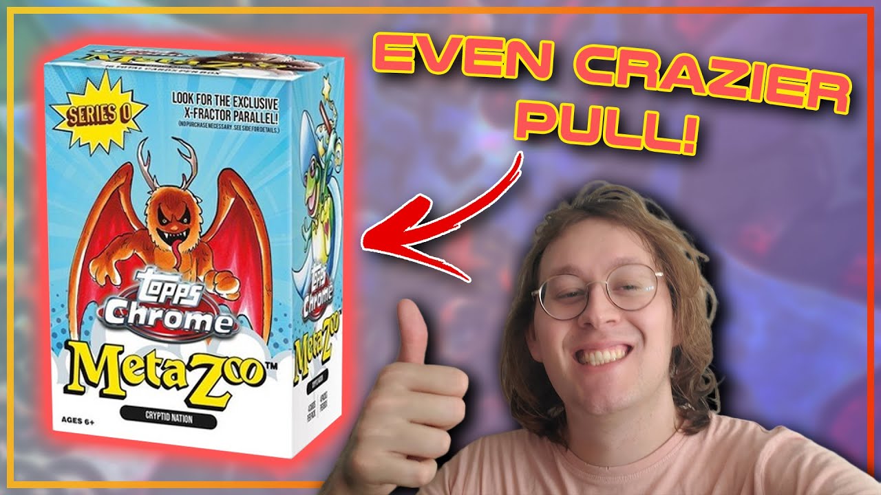 I FINALLY opened ALL of my MetaZoo Topps Chrome and THIS Happened!