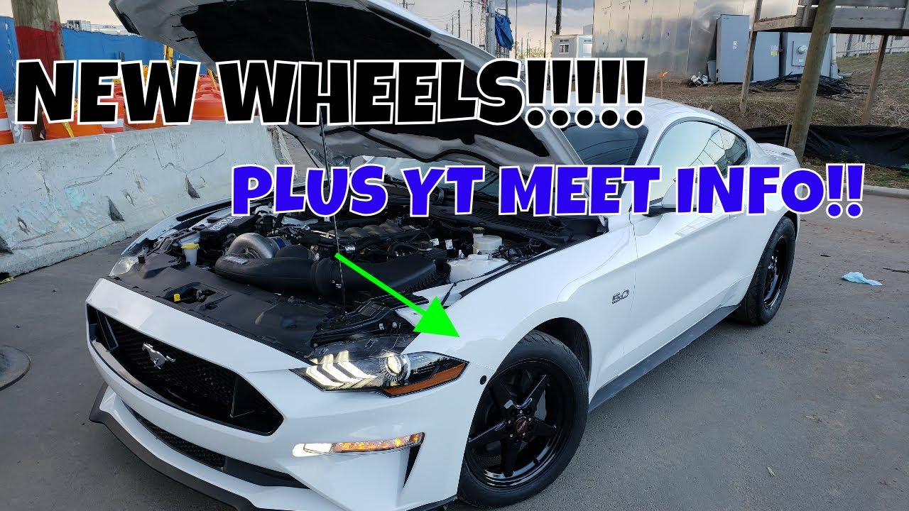 18 MUSTANG GT DRAG PACK WHEELS CARS AND COFFEE WITH STANGMODE
