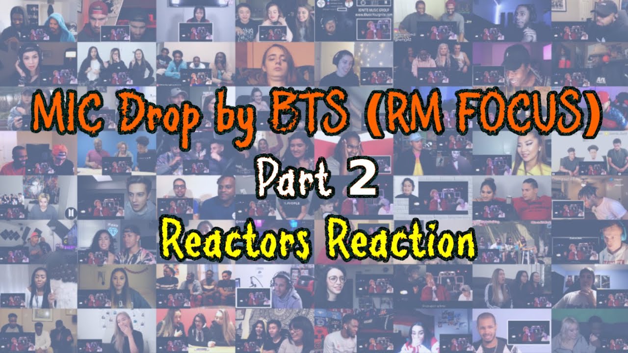 MIC Drop by BTS - RM Rap Verse | Reaction Thread (Part 2)