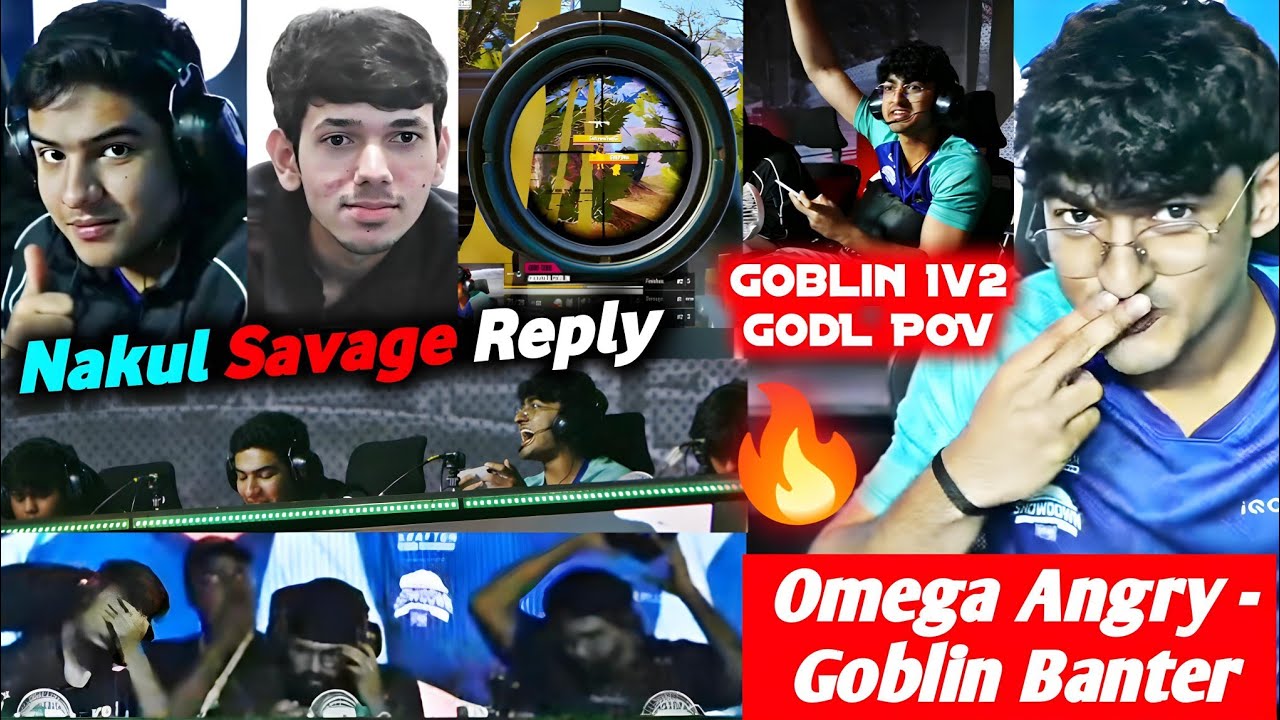 Nakul Savage On Qualified🥵 Why Benched😂 SouL Banter K9 - Omega Angry🚨 Goblin Pump 1v2 GodL🔥