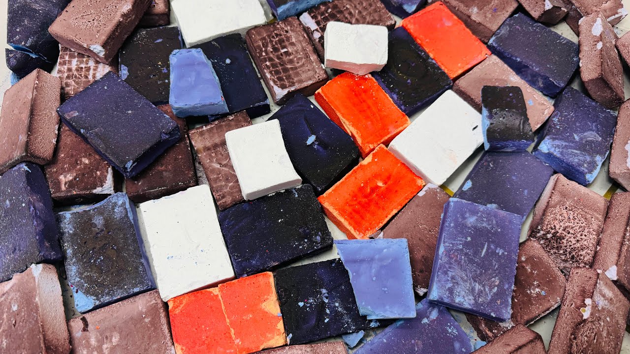 Reform Chalk ASMR Dyed | Oddly Satisfying Chalk ASMR Video 