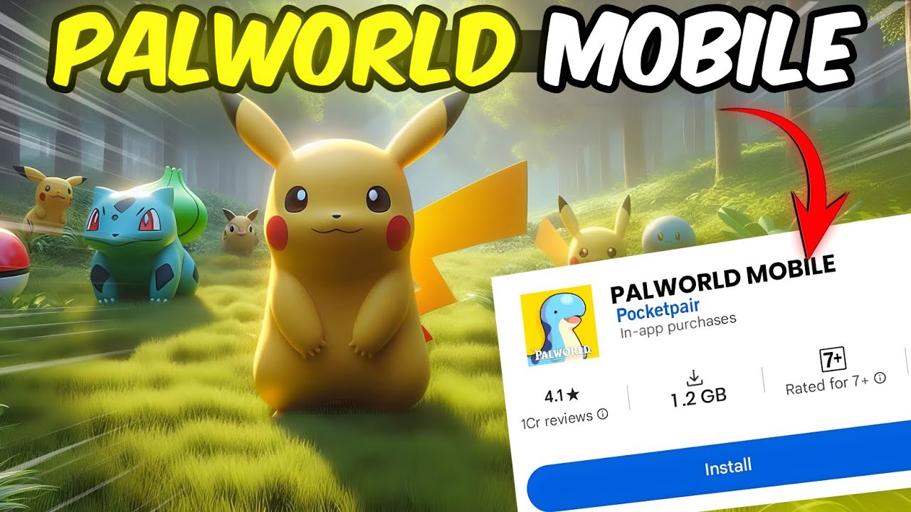 Palworld Mobile *Топ-5 новых игр, похожих на Palworld | Скачать Palworld Mobile
