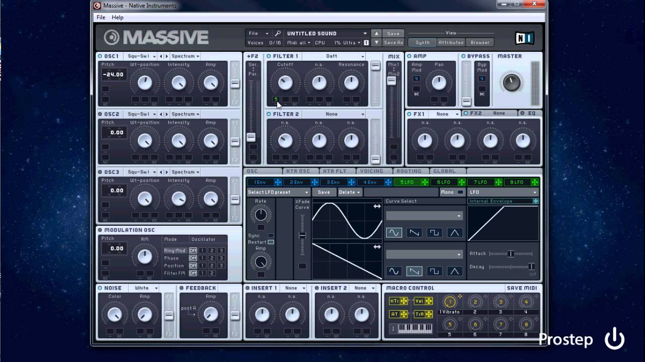 Massive: Wobble bass