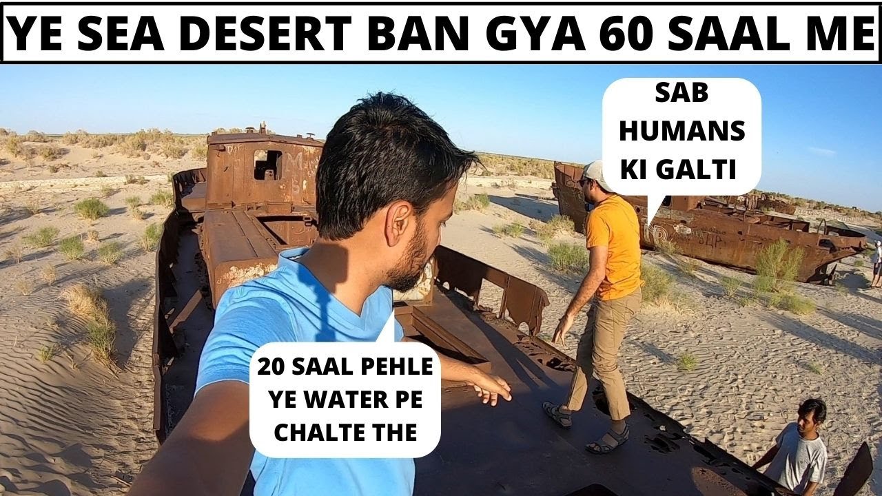 THIS SEA BECAME DESERT IN 60 YEARS, Aral Sea - Uzbekistan
