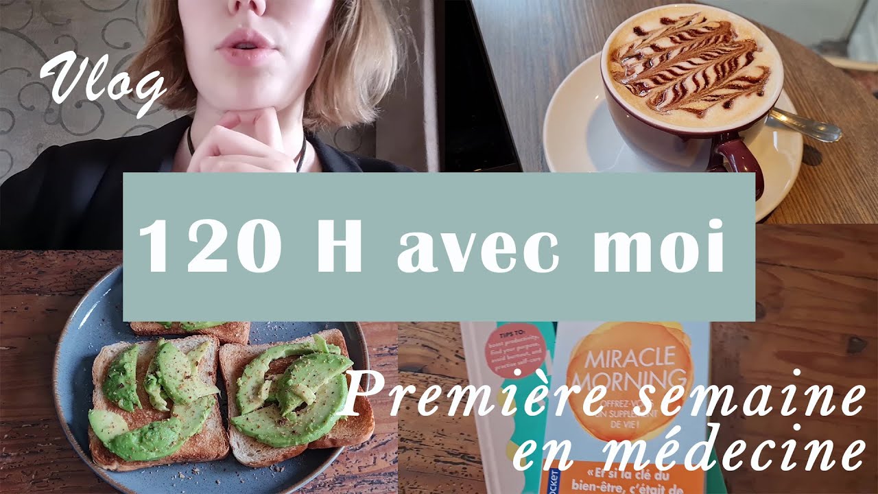 Ma PREMIERE Semaine en MEDECINE - 120h avec moi - VLOG, étudiante en médecine