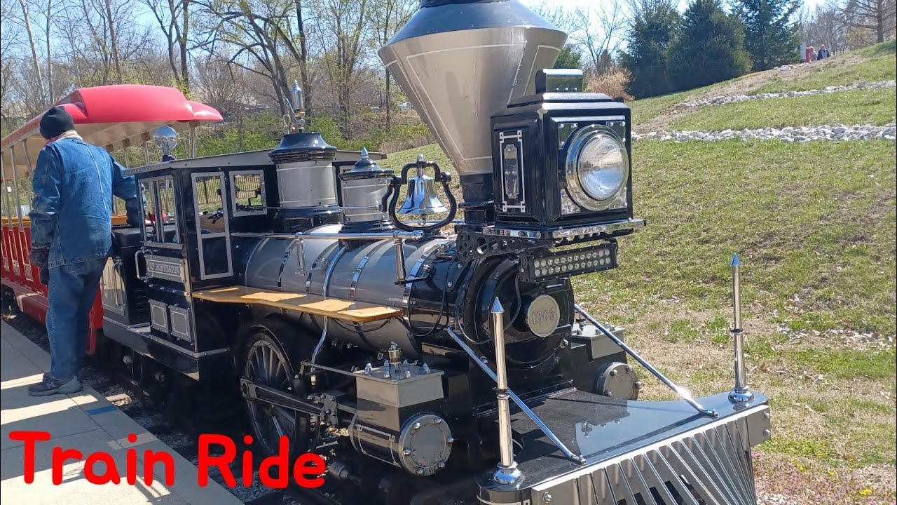 National museum of transportation Miniature Train Ride With @CNW1015