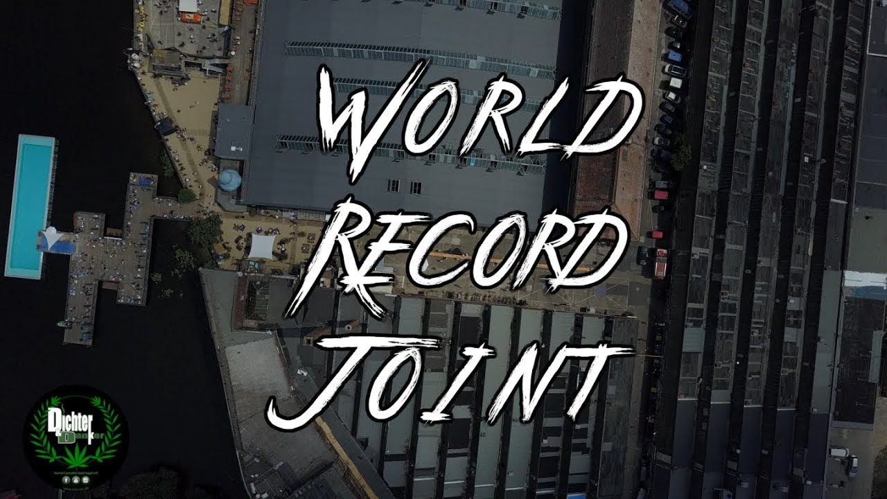 Der L&Auml;NGSTE Joint der WELT | 50.6 METER World Record Joint Berlin 2019 // Dichter & Danker BONUS