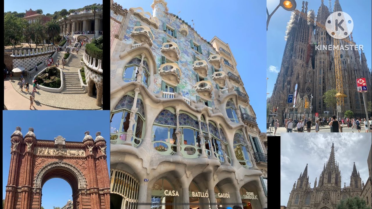 سفرتنا الى اهم المعالم السياحية في برشلونة اسبانياSpain  Barcelona