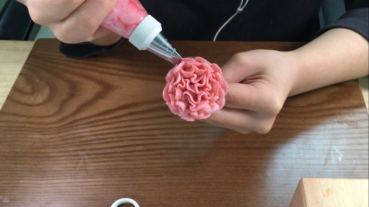 [멜데루케이크] 꽃짜기 두번째! 오월의 꽃 카네이션을 만들어보아요! 앙금꽃짜기!