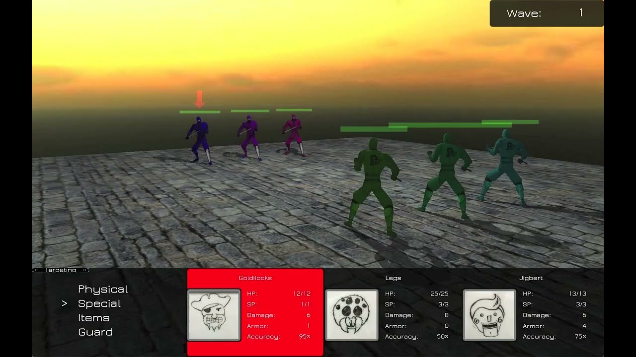 Sudden Death (Turn-Based Combat Demo)