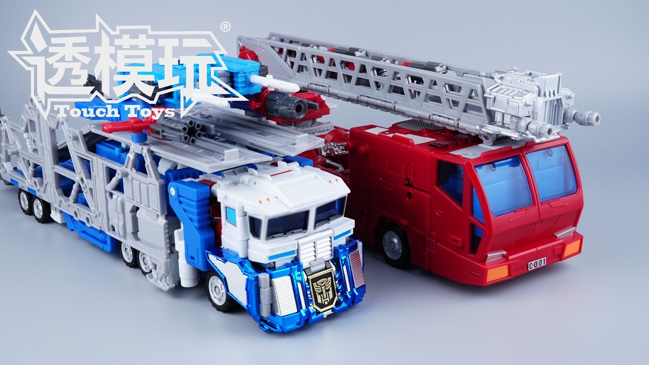 【SwiftTransform】Super Two Combine! OMEGA PRIME! OPTIMUS&ULTRA MAGNUS RID Transformers 透模玩 众筹究极火马擎天柱