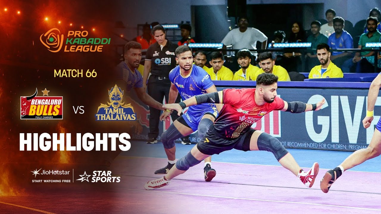 Bengaluru Bulls Battle Past Tamil Thalaivas in a Hard-Fought Win! | Highlights | PKL 12