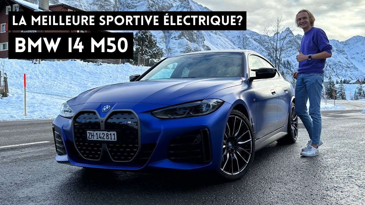 Essai BMW i4 M50: la meilleure sportive électrique?