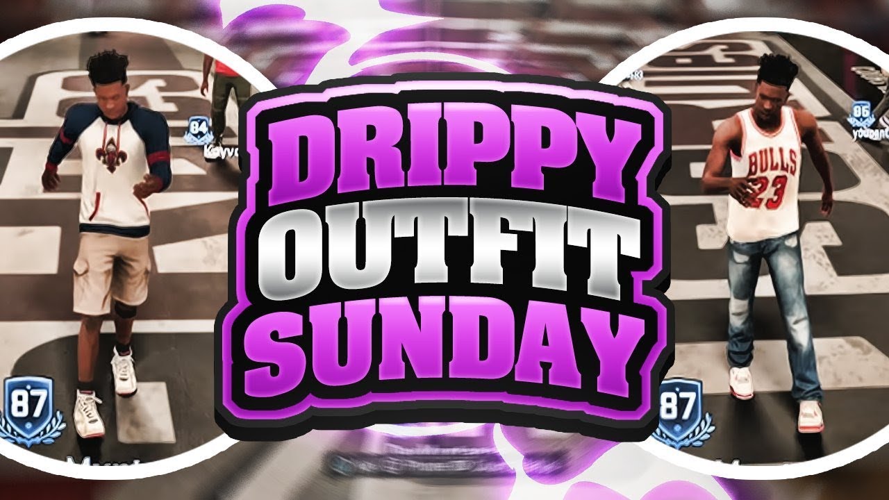 THE FIRST DRIPPY OUTFIT SUNDAY OF NBA 2K18 PARK💦! THE SWAGGIEST CUSTOM OUTFITS EVER! GOATED FITS🐐!
