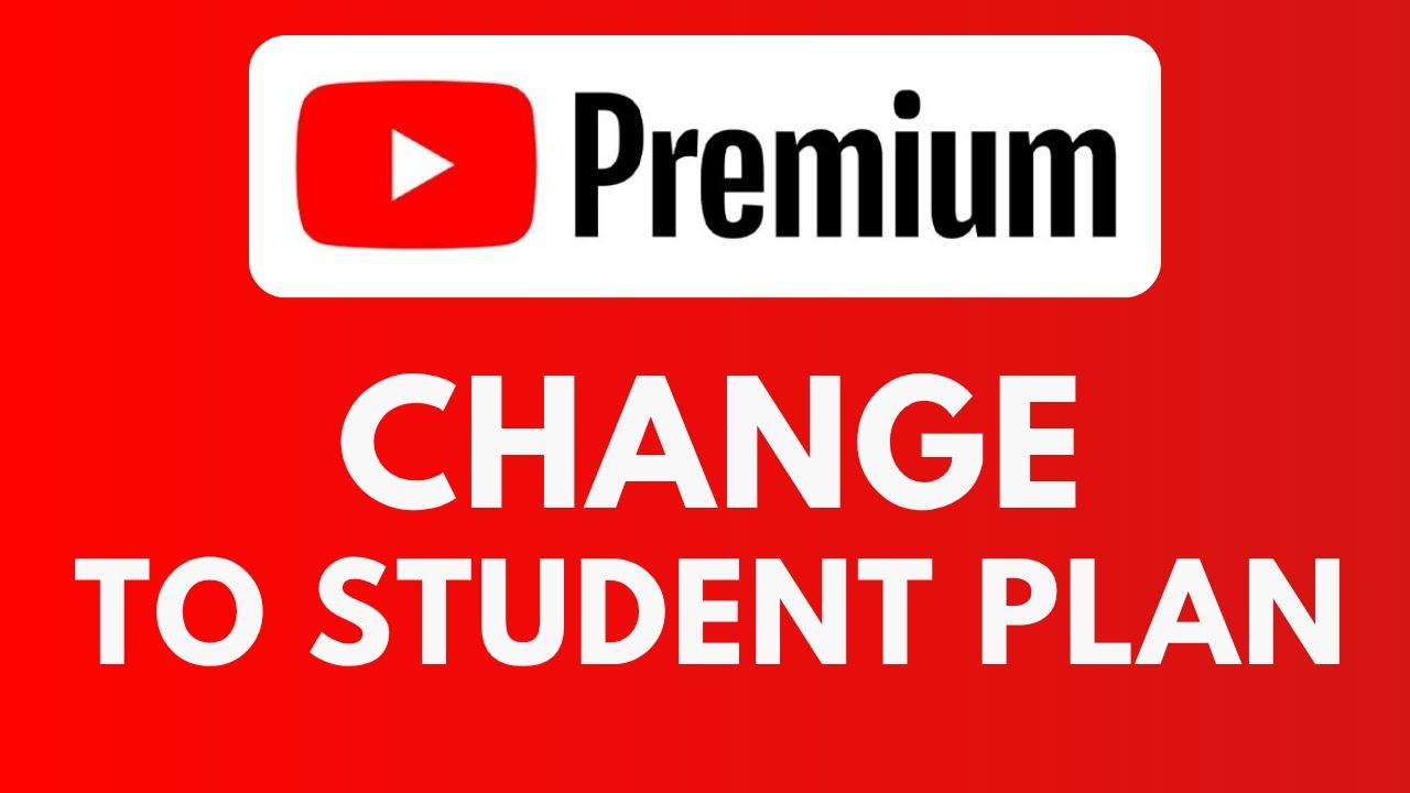Как перейти на студенческий план на YouTube Premium