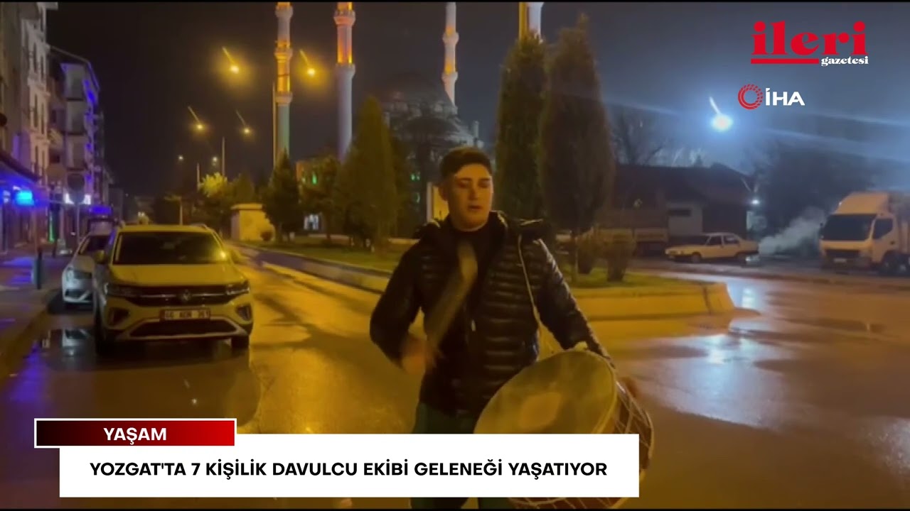 Yozgat'ta 7 kişilik davulcu ekibi geleneği yaşatıyor | İleri Gazetesi