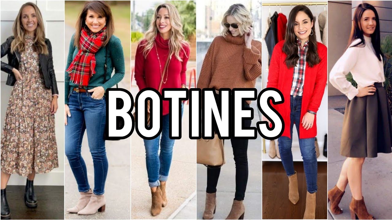 50 OUTFITS DE BOTINES 2024