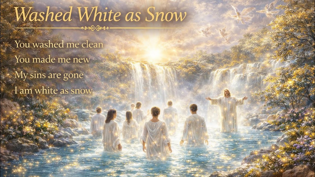 Washed White as Snow Full Worship Song | Every Stain Erased – Forgiveness in Jesus’ Grace Gods Glory