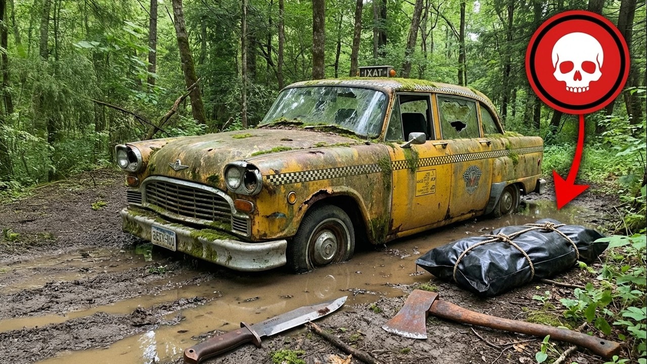 FULLY Restoration of ABANDONED CRIME TAXI | Restoring FORGOTTEN TAXI CAB with a DARK HISTORY