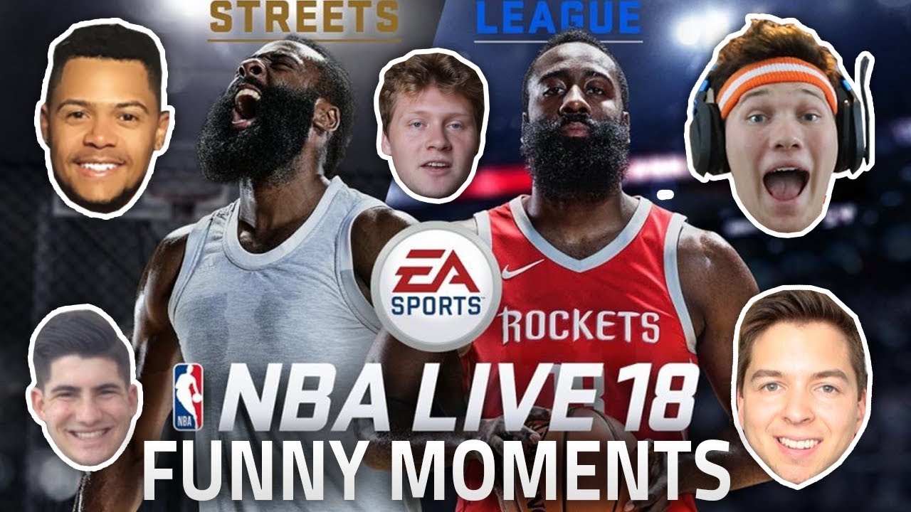 THE HOUSE PLAYS NBA LIVE 18 FUNNY MOMENTS!
