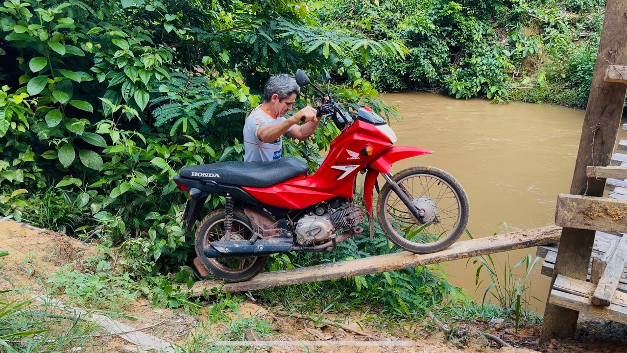 FORAM TANTOS ACONTECIMENTOS! Olha por Onde o Gaúcho Paraense teve que passar com a MOTO.