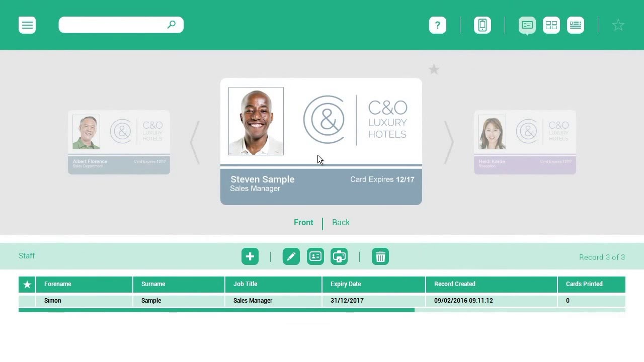 EasyBadge ID Card Software