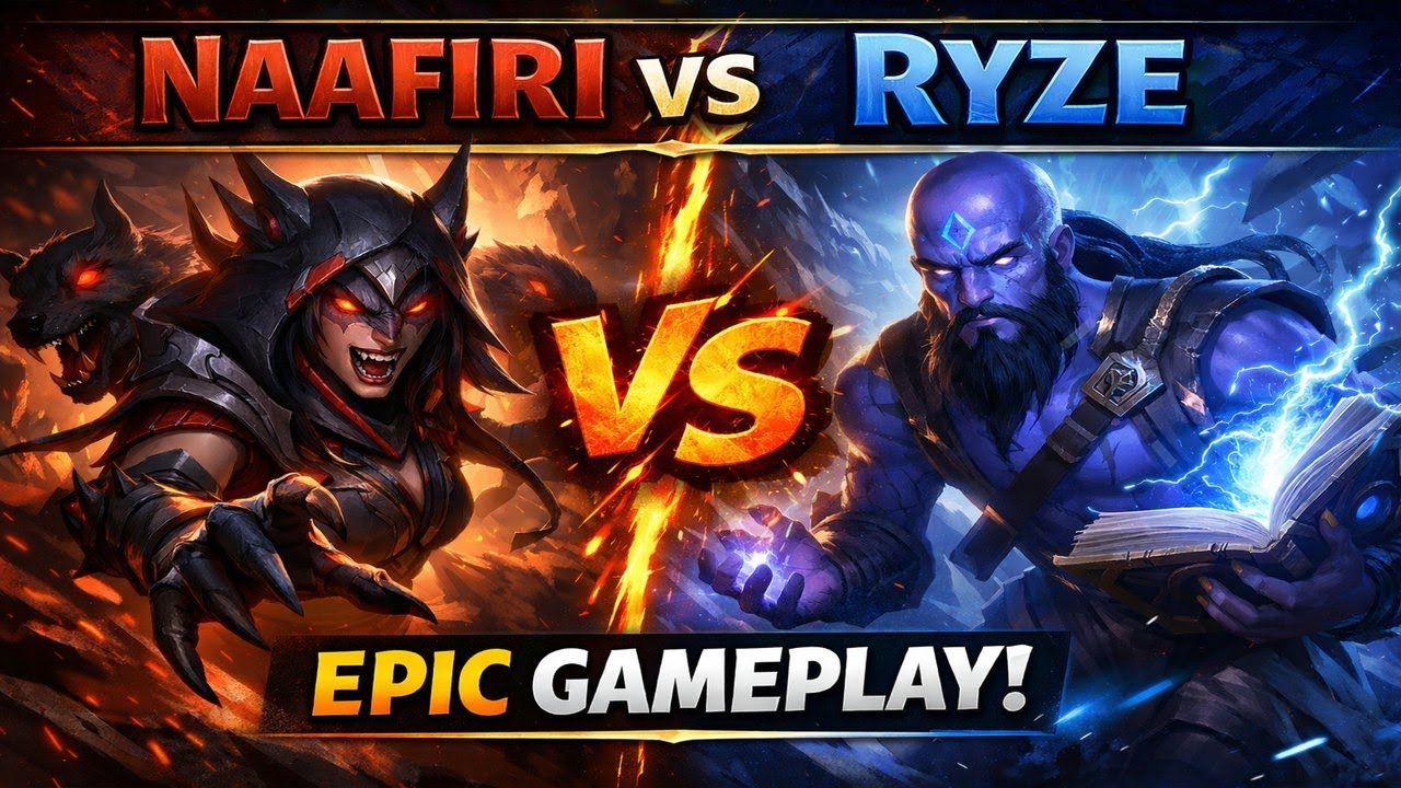 I Picked Naafiri Into Ryze… He Regretted It