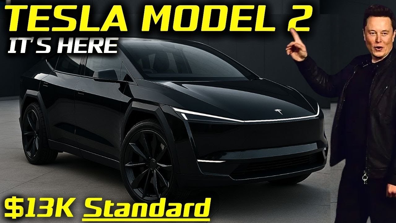 Новая Tesla Model 2 Senior 2026 года, цена 13 000 долларов — 4,5-секундный запуск, запас хода 300...