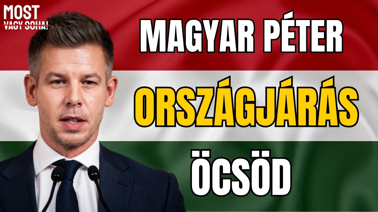 🔴 &Eacute;LŐ AD&Aacute;S: Magyar P&eacute;ter &Ouml;cs&ouml;d &ndash; innen indul a Tisza mai napja!