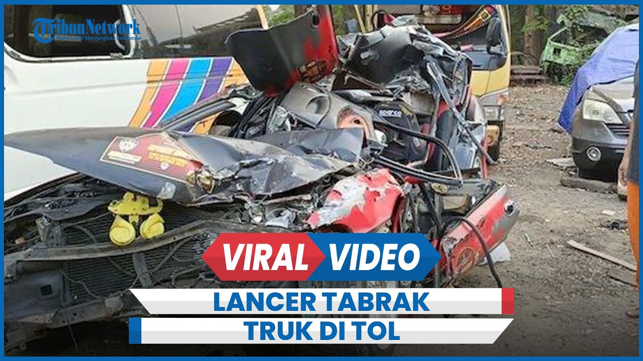 Kecelakaan Mobil Sedan Lancer Tabrak Truk di Tol Cipularang, 1 Meninggal
