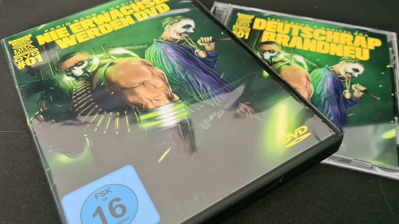 Nie Erwachsene werden DVD Teil 1 von 4. DeutschRap Brandneu (Deu/HD)
