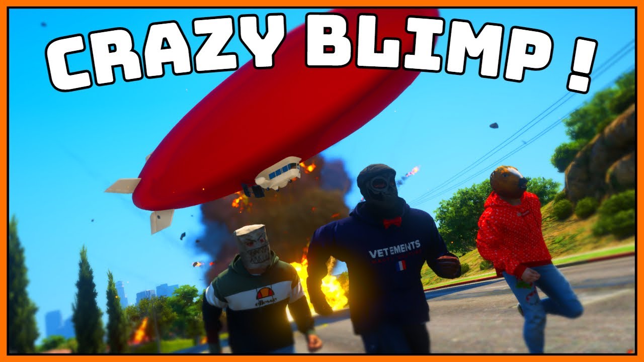 GTA 5 Roleplay - THE CRAZY BLIMP ! | RedlineRP