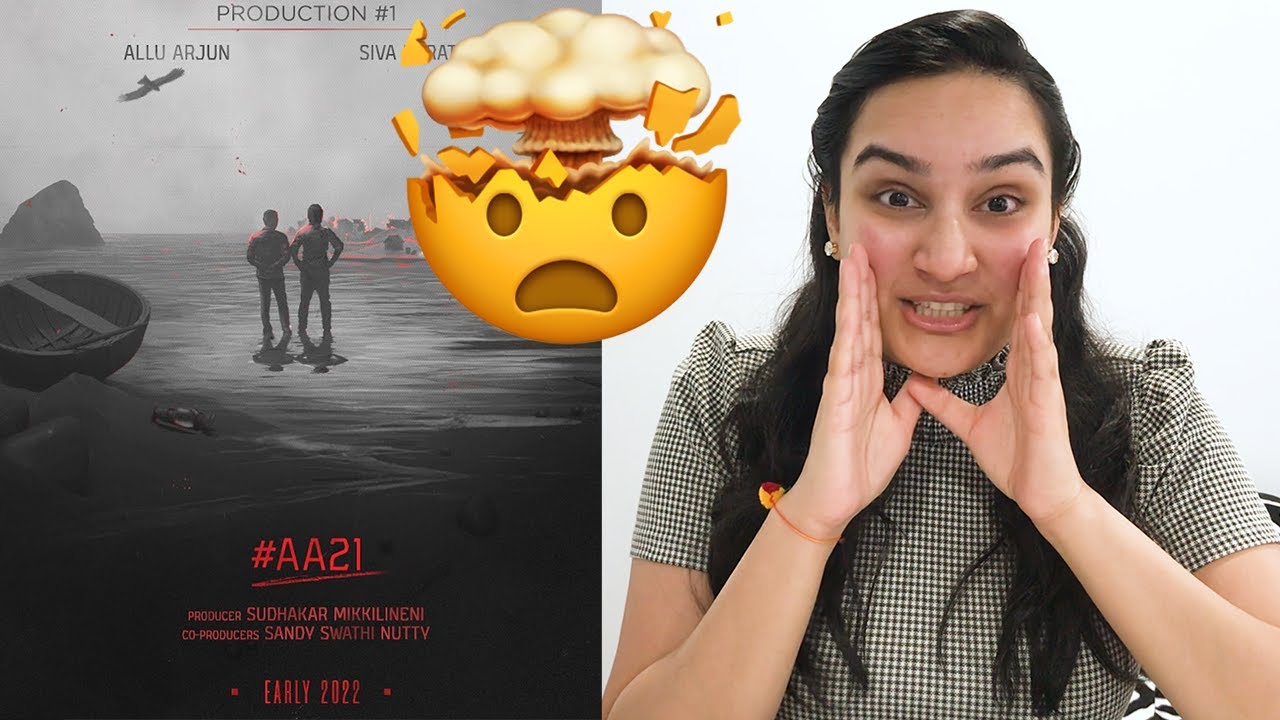#AA21 Poster {Reaction & Review} | #AlluArjun | #KoratalaSiva | The Adaptor Reactions!