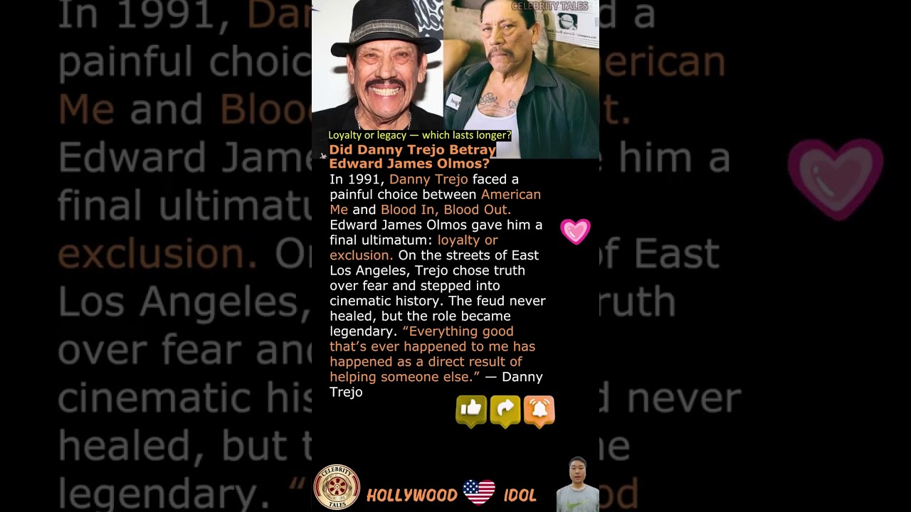 Did Danny Trejo Betray Edward James Olmos?