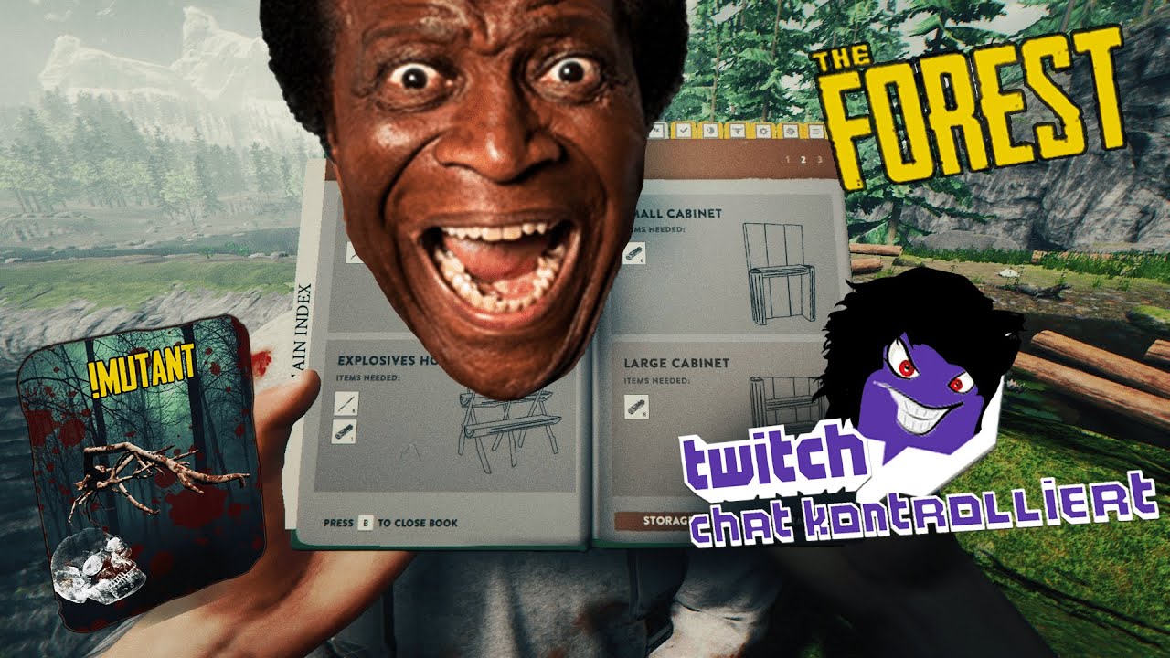 Twitch Chat kontrolliert - The Forest! Hier ist Überleben angesagt! [German]