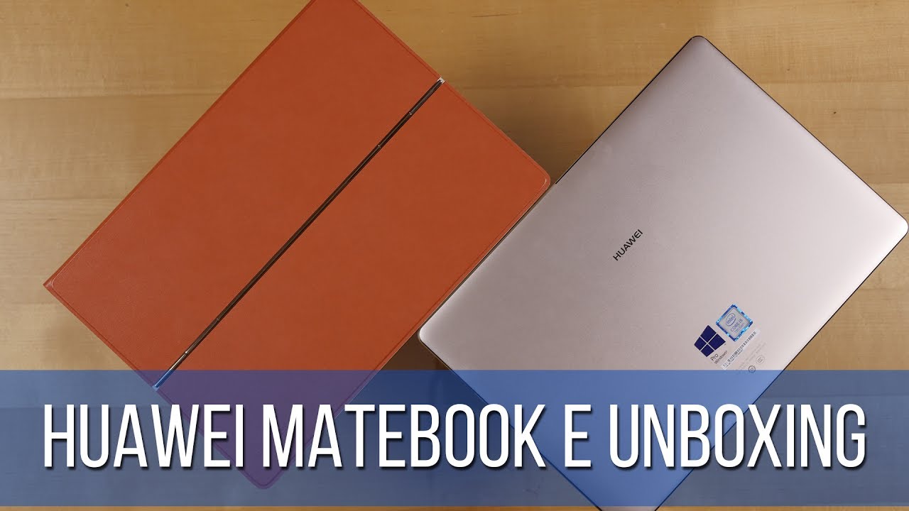 Huawei MateBook E Unboxing