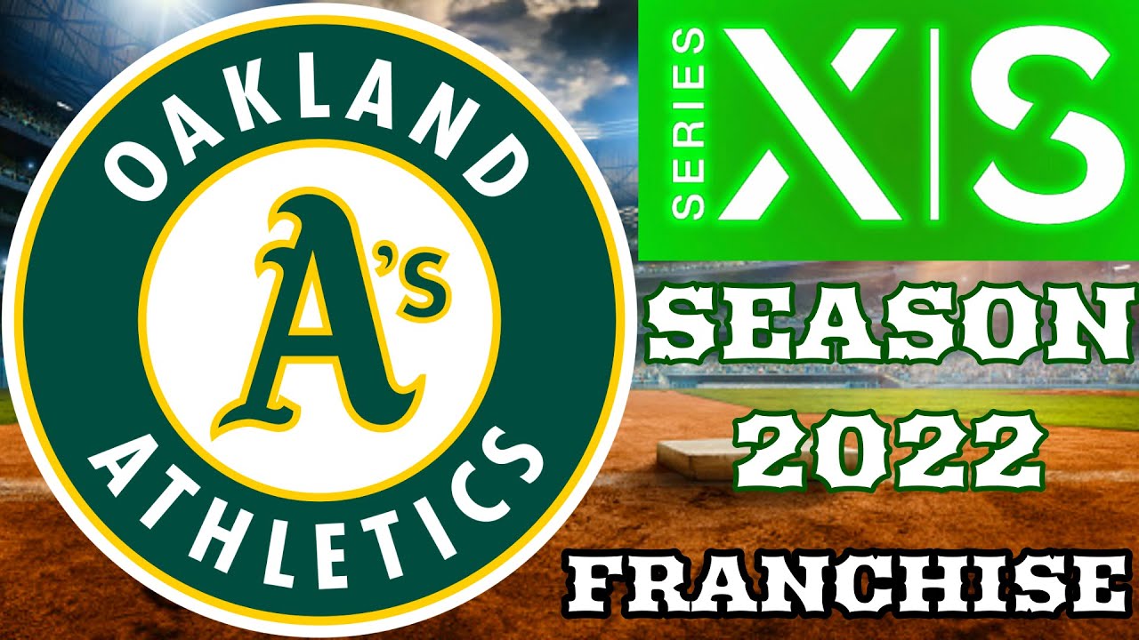 MLB the Show 22 - Franchise Mode Realistic Gameplay - Athletics Franchise (Xbox Series X) PART 1