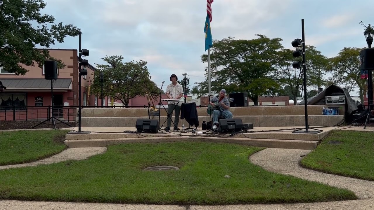 Fall Out by Marguerite Beane, with David Cooper at the Ladybug festival