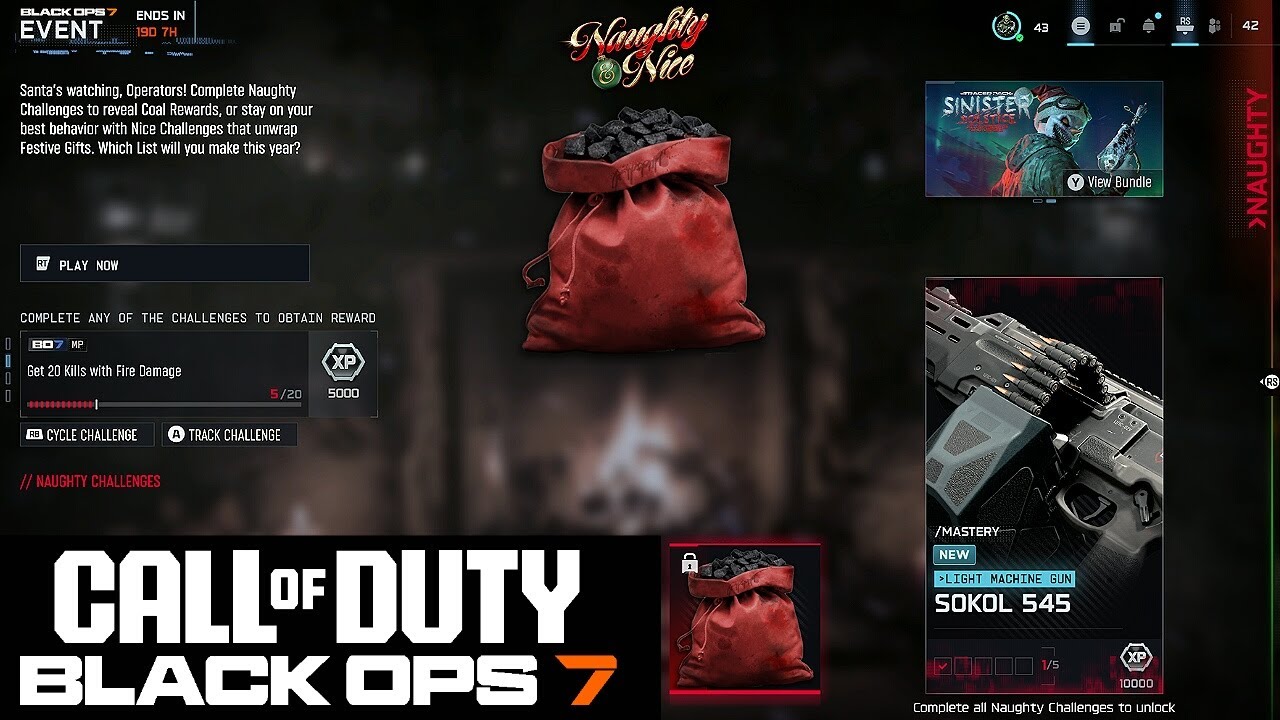 How To Get 20 Kills With Fire Damage In Black Ops 7 (Naughty And Nice Event)