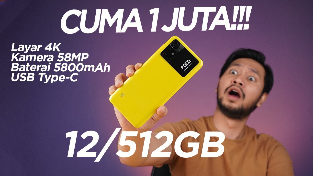 Ini Beneran POCO⁉️ 12/512GB & Kamera 58MP, CUMA 1 JUTAAN! #investigaphone