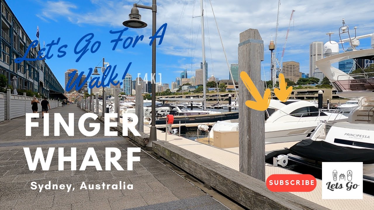 Let's go for a walk - Woolloomooloo Finger Wharf