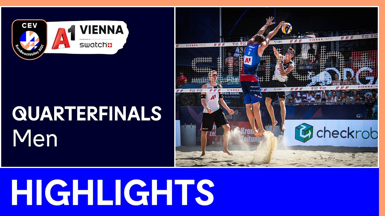 Boermans/de Groot (NED) vs. Perusic/Schweiner (CZE) Highlights - #EuroBeachVolley