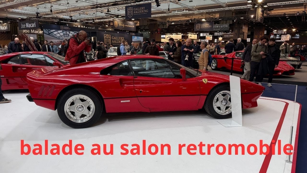 #98 balade au salon retromobile a paris