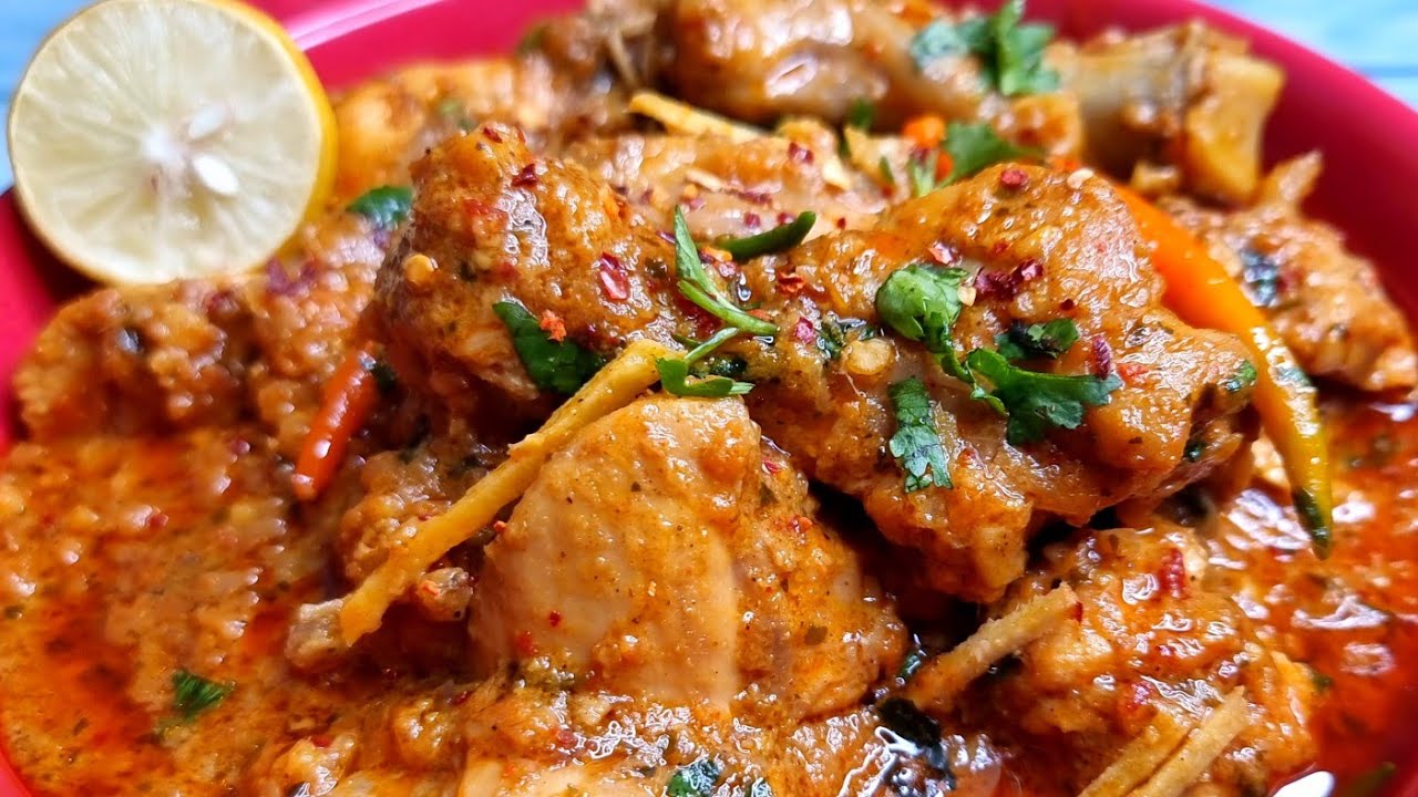 Restaurants Style Ginger Chicken | Indian Style Ginger Chicken Masala.