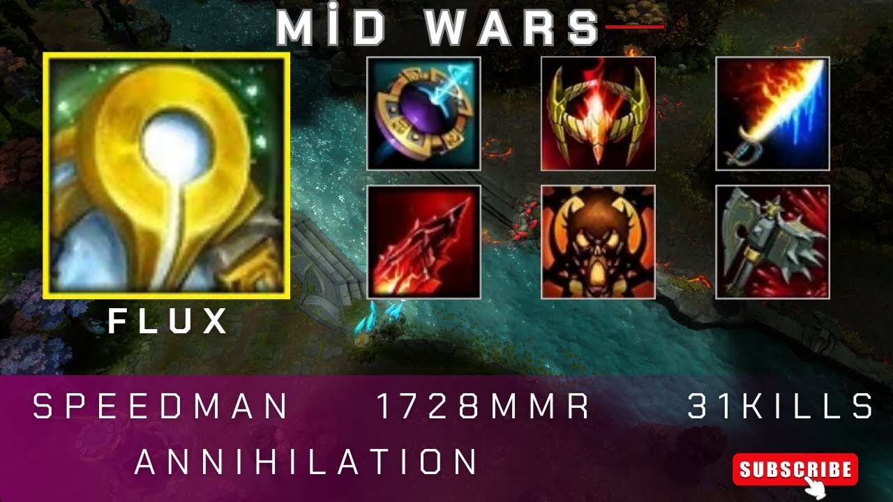 HoN | Mid Wars | Flux | SpeedMan | 1728 MMR
