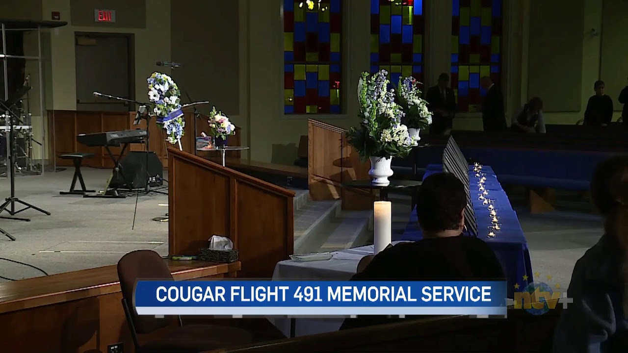 Memorial Service - Cougar Flight 491